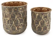 Vaso decorativo MARRONE marrone H 28 cm