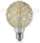 Lampadina led 4w · 320lm, 2700k con filamento e27 sfera puntinata a...