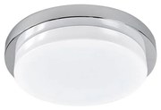 Lindby - Cordula LED Plafoniera IP44 Chrome/Opal Lindby