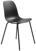 Sedia da pranzo nera Whitby - Unique Furniture