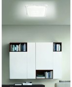 Plafoniera LED moderno Shirly, bianco49 cm, luce con 3 temperature di colore dimmerabile NOVECENTO