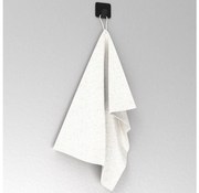 Gancio a muro 4x4 cm nero