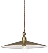 Ideal Lux - Lampadario a sospensione con filo CANTINA 1xE27/42W/230V diametro 35 cm bronzo