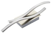 Lindby - Safia Applique da Parete Nickel/Bianco Lindby