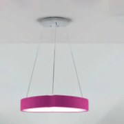 Sospensione Contemporanea Aurora Metallo Magenta Led 27W