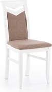 Sedia imbottita in legno Citrone bianco/Inari23