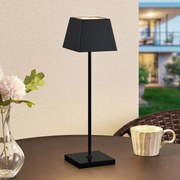 Lucande Patini lampada LED da tavoli esterni, nero