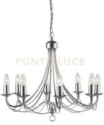 Ciondolo maypole 8lt - metallo argentato satinato