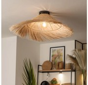 Brilagi - Lampada da soffitto LED CERIA BOHO 1xE27/40W/230V Ø 70 cm rattan