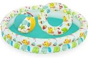 Set piscina gonfiabile, salvagente e pallone per bambini Bestway