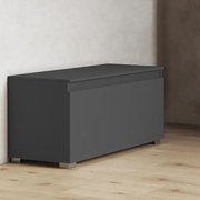 Cassa Panca con cassettone in legno 81 cm GRAFITE