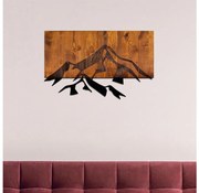 Decorazione da muro 58x36 cm montagne