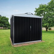 Garage in acciaio Orlando SAPIL , con porta Battente 12.7 m², Sp 0.6 mm