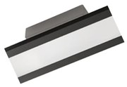 Applique Contemporanea Rail Alluminio Nero Led 14W