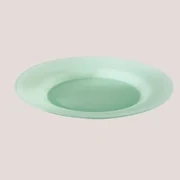 Piatto per Vaso Poétic Element Rotondo Plastica Ø 38 cm Lavagna