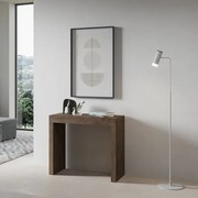 Consolle allungabile ROXELL Noce 90x40/196 cm