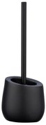 WENKO 23654800 - Spazzola WC BADI 13,5 x 38 cm nera