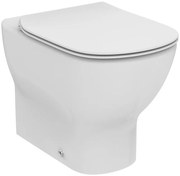 Vaso WC parete e pavimento IDEAL STANDARD tesi, sedile incluso P 55.5 x L 36.5 x H 44.5 cm bianco opaco