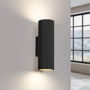 Brilagi - Applique LED CRESTO 2x GU10/10W/230V 20 cm nero