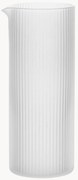 Caraffa in vetro soffiato millerighe Ripple, 400 ml