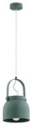 Argon 8283 - Lampadario a sospensione con filo LOGAN 1xE27/15W/230V diametro 20 cm verde