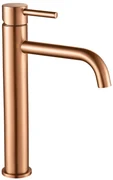 Rubinetto da lavabo Rea Lungo Brush Copper high