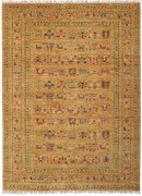 Samarkand Tappeto 170x230 Verde (Pakistan) Annodato A Mano