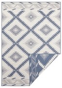 Tappeto da esterno blu e crema , 170 x 120 cm Malibu - NORTHRUGS