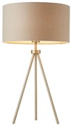 Endon 66986 - Lampada da tavolo TRI 1xE27/40W/230V ottone/beige