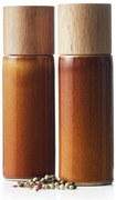 Set macina pepe e sale color ambra in ceramica 2 pz Gastro Amber – Bitz