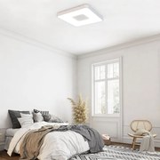 Plafoniera LED Coin bianco IP20 cct da bianco caldo al bianco neutro, 4900 lumen MANTRA