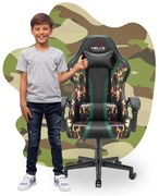 Sedia da gioco per bambini HC - 1005 HERO Army