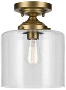 Kichler KL-WINSLOW-SF-NBR-Plafoniera WINSLOW 1xE27/60W/230V diametro 21,6cm ottone