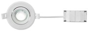 Markslöjd 108885 - Faretto LED dimmerabile da incasso per bagno PLUTO LED/4,9W/230V IP44 bianco
