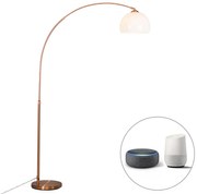 Lampada ad arco intelligente rame incl. A60 Wifi - Arc Basic