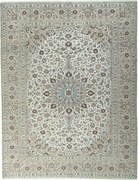 Kashan Tappeto persiano 390 x 300 Beige (Iran) Annodato A Mano
