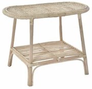 Tavolo aggiuntivo DKD Home Decor 61 x 30 x 46 cm Naturale