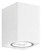 Applique In Alluminio Moderna Monolite Bianco 1 Luce