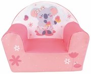 Poltrona Fun House CALLY MIMI KOALA Rosa Schiuma 42 x 52 x 33 cm