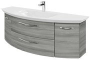 Base per mobile bagno Cassca PELIPAL 2 cassetti 2 ante P 46.2 x L 139 x H 48 cm grigio sangallo