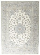 Kashan Tappeto persiano 250 x 350 Beige (Iran) Annodato A Mano