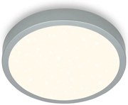 Briloner 3704-014-Plafoniera LED dimmerabile RUNA LED/22W/230V silver+RC