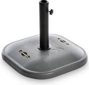 Base per Ombrellone Ø38 a Ø52 40x40x8 cm in Cemento 25 Kg Taddei...