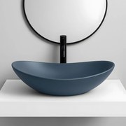 Lavabo da appoggio Rea Royal Blueberry Matt