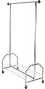 Appendiabiti mobile in metallo color argento Profi - Wenko