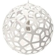 David Trubridge - Coral Lampada a Sospensione Ø60 Bianco 2 Lati David Trubridge