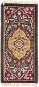 Agra Tappeto orientale 30 x 60 Beige (Indian) Annodato A Mano