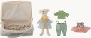Set bambola con borsa e accessori Lara 6 pz