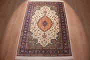 Ghom Tappeto persiano 140 x 210 (Iran) Annodato A Mano