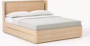 Letto in legno con cassetti Allow